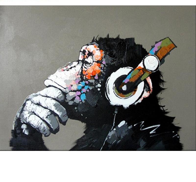 Chimpanzee Painting Art - Painting by Numbers - All Paint by numbers