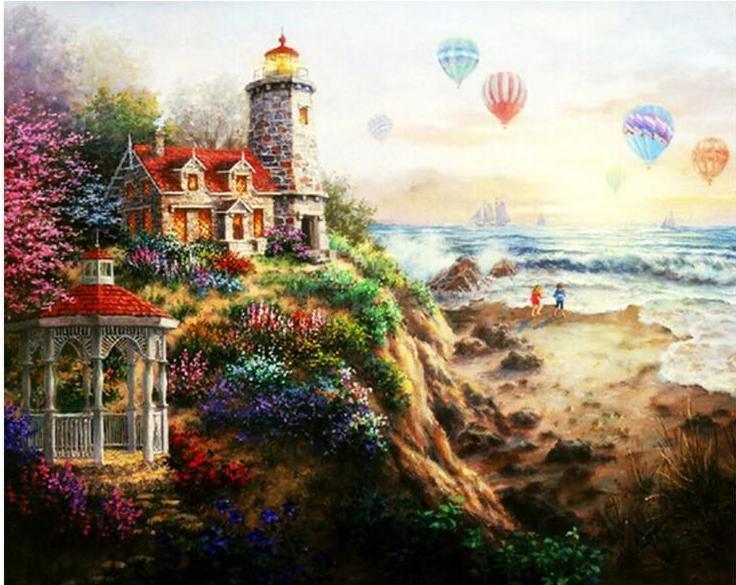 Nicky Boehme Canvas Painting - All Paint by numbers