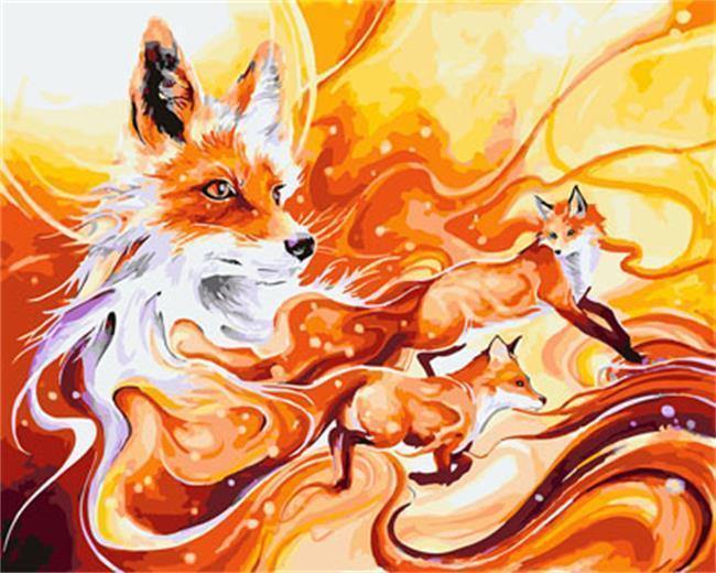 Fox Fantasy - All Paint by Numbers