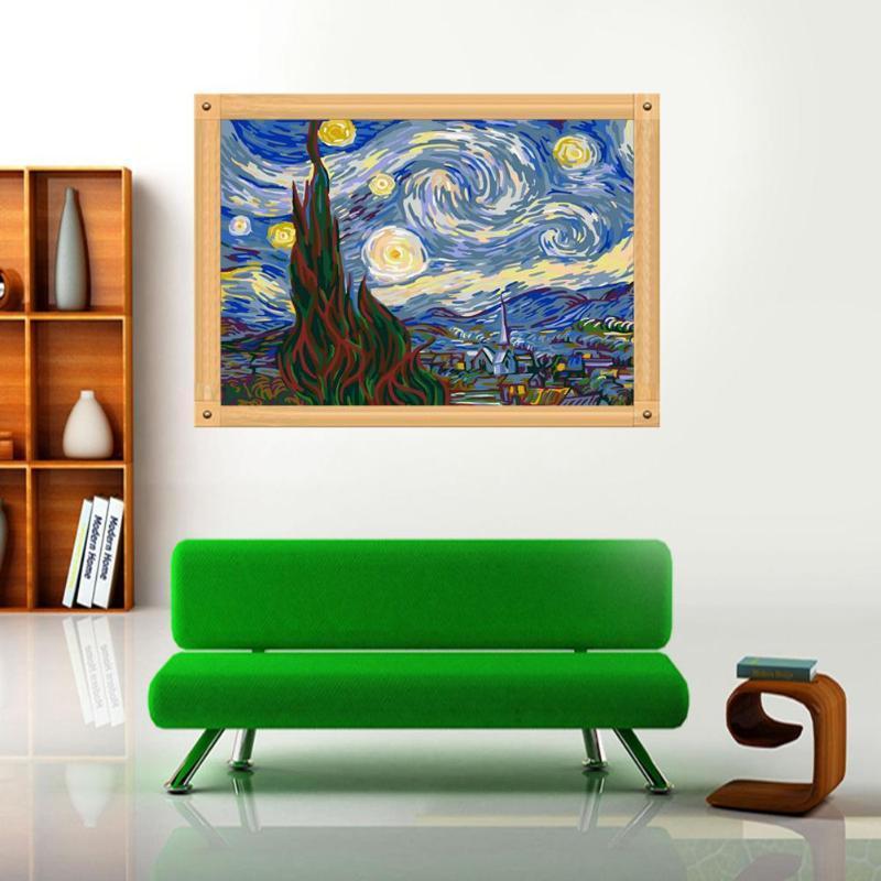 The Starry Night by Vincent Van Gogh - All Paint by numbers