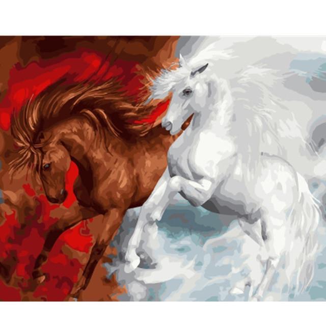 A Collection of Horses - All Paint by numbers