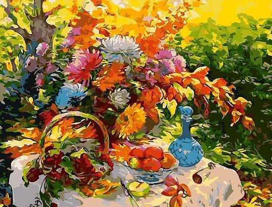 A Garden Picnic - All Paint by numbers