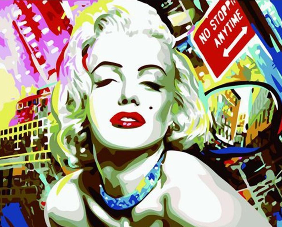 Marilyn Monroe Paint By Numbers Kit - All Paint by numbers