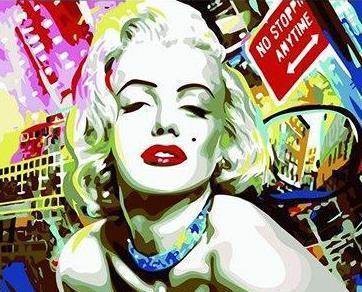 Marilyn Monroe Paint By Numbers Kit - All Paint by numbers